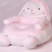 تصویر مبل کودک طرح خرگوش رنگ صورتی 