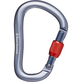 تصویر کارابین پیچ گلابی شکل بلک دیاموند راک لاک Black Diamond Rock Lock Carabiner