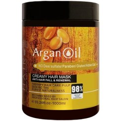 تصویر ماسک مو هیر حاوی روغن آرگان 1000 میلی لیتر Argan Hair Oil Hair Mask 1000 ml ARGAN OIL Hair