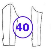 تصویر پک کامل الگوی آستین کتی 