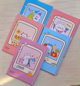 تصویر دفتر مشق فانتزی ۶۰ برگ حاشیه دار پیتیکو 