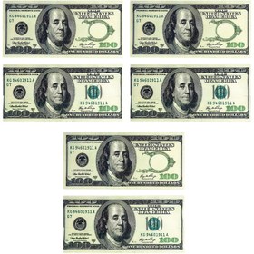 تصویر پاکت پول مدل دلار 