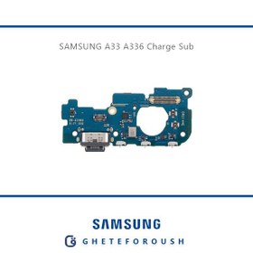 تصویر برد شارژ فابریک 100% اورجینال و روکاری سامسونگ A33 5g Samsung A33 5g Charge Board