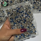 تصویر نگین اتریشی مخصوص پانچ – (آبی کم رنگ) – (7mm) 