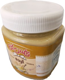 تصویر ارده ۴۰۰ گرمی 1. غذای سالم و مقوی2. منبع عالی پروتئین و فیبر3. مناسب برای رژیم‌های گیاه‌خواری و وگان4. ایده‌آل برای صبحانه یا میان‌وعده5. طعم‌دهنده طبیعی برای دسرها و غذاها6. حاوی ویتامین‌ها و مواد معدنی مفید7. بدون مواد افزودنی و نگهدارنده