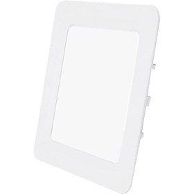 تصویر پنل اسلیم مربع 4 وات آفتابی ای دی سی Square Slim panel 4 W Warm white EDC