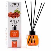 تصویر خوشبو کننده هوا لوریس رایحه چوب صندل حجم ۱۲۰ میلی لیتر 