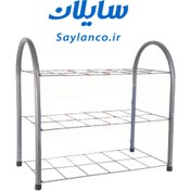 تصویر جاکفشی فلزی ۳ طبقه 