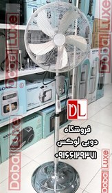 تصویر پنکه ایستاده ارشیا تمام استیل بهمراه فیلم تست محصول 