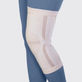 تصویر زانو بند کشی دیبا طب و صنعت ۴۲۷۰۰ diba stretch knee support tebosanat 42700