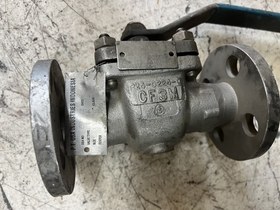 تصویر شیر توپی 3/4 اینچ دو تیکه کلاس 150 STEM S6 SEAT U BALL S6 BODY CF3M BALL VALVE 3/4" #150 BODY CF3M BALL S6 SEAT U STEM S6