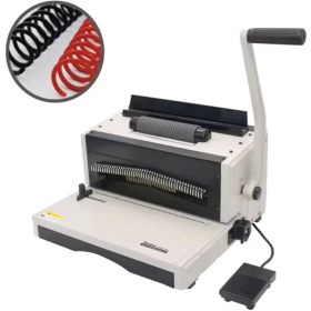 تصویر دستگاه صحافی مارپیچ برقی مدل 8808 Electrical Wire Binding Machine 8808