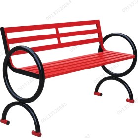 تصویر نیمکت پارکی کد N2 