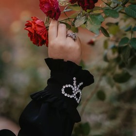 تصویر عبای نگین بارانی 