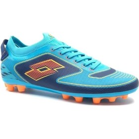 تصویر کفش‌ فوتبال باراکوس آبی برند lotto Barakus Football Boots Blue