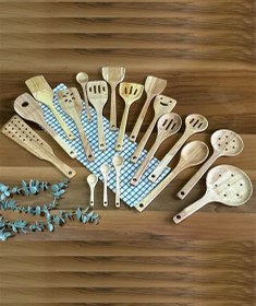 تصویر ابزار آشپزخانه چوبی - 12082 