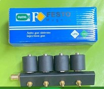 تصویر ریل سوخت جایگزین نیسان( فستو) با دسته سیم 