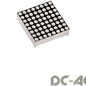 تصویر LED دات ماتریس 8*8 (32mm*32mm) 