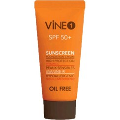 تصویر کرم ضد آفتاب رنگی واین وان 