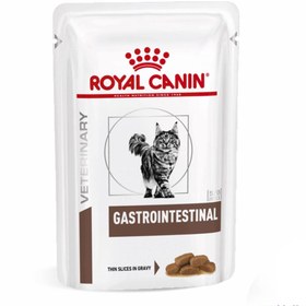 تصویر پوچ گربه گاسترو رویال کنین 85 گرم (رفع مشکلات گوارشی) Royal Canin Gastrointestinal 85g