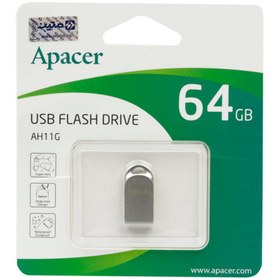 تصویر فلش مموری اپیسر مدل AH11G ظرفیت 64 گیگابایت ا Apacer AH11G 64GB USB2.0 Flash Memory Apacer AH11G 64GB USB2.0 Flash Memory