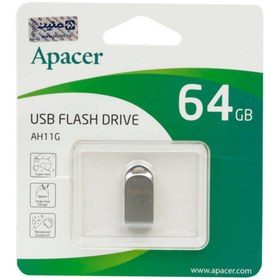 تصویر فلش مموری اپیسر مدل AH11G ظرفیت 64 گیگابایت Apacer AH11G 64GB USB2.0 Flash Memory