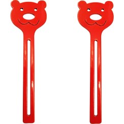 تصویر تیوب خالی کن طرح خرس مجموعه دو عددی 