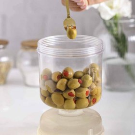 تصویر ظرف نگهدارنده ترشیجات و خیارشور و زیتون - جدید A container for keeping pickles