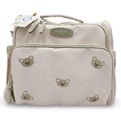 تصویر ساک لوازم کودک مامزکیوتی مدل تدی طرح ۳ کاره 