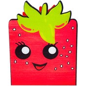 تصویر جامدادی رومیزی مدل دختر توت فرنگی 