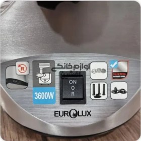 تصویر چرخ گوشت یورولوکس مدل EU-MG3144BD Eurolux meat grinder model EU-MG3144BD