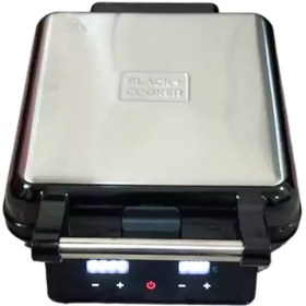 تصویر ساندویچ ساز صفحه دیجیتال 4 کاره بلک اند کوکر مدل 790 black+cooker 790 Sandwich maker