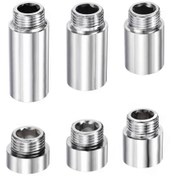 تصویر روپیچ توپیچ فولادی کروم مدل گرد آلن‌خور 