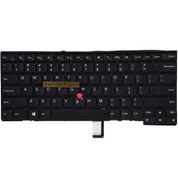 تصویر کیبورد لپ تاپ لنوو Thinkpad T440/E440/E431 مشکی با پوینت 