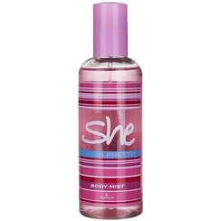 تصویر HUNCA شی بادی میست 150میل پرتی (6603) SHE BODY MIST RETTY FOR WOMEN 150 ML