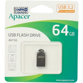 تصویر فلش مموری اپیسر مدل AH15G USB 3.2 ظرفیت 64 گیگابایت Apacer AH15G USB 3.2 Flash Memory 64GB