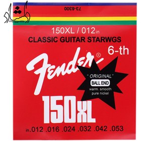 تصویر سیم تک شماره 6 گیتار Fender 