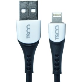 تصویر کابل تبدیل USB به Lightining تسکو مدل TCi 450 طول 1 متر ا Tsco TCi 450 USB To Lightining Cable 1M Tsco TCi 450 USB To Lightining Cable 1M