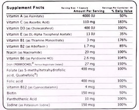 تصویر ففول پرگننسی اینترافارم/Fefol Pregnancy 30 Caps Intrapharm Fefol Pregnancy 30 Capsules