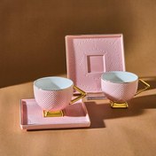تصویر ست فنجان قهوه خوری 2 نفره کاراجا مدل Art Deco 