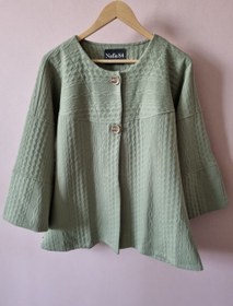 تصویر شنل فیتیله آستین کلوش 