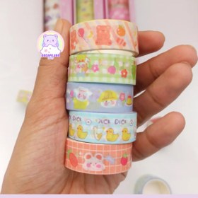 تصویر چسب واشی (تکی و ده عددی) 