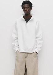 تصویر دورس نیم زیپ دخترانه Defacto سایز XL 