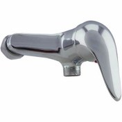 تصویر شیر توالت تک آیدا مدل قهرمان رنگ کروم 