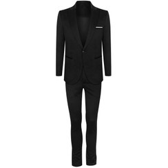 تصویر کت و شلوار مردانه کد 2066 رنگ مشکی 