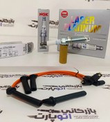 تصویر پکیج افزایش شتاب و قدرت پراید یورو4 - شمع سوزنی ایریدیوم لیزری انجیکا اچار 14 پایه بلند یورو4 