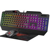 تصویر کیبورد و ماوس گیمینگ هویت مدل KB-889CM RGB Havit KB-889CM RGB Wired Gaming Keyboard