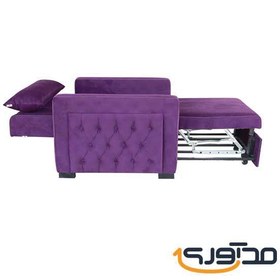 تصویر مبل تختخواب شو 1 نفره مدل شیوا Sofa bed for 1 person, Shiva model