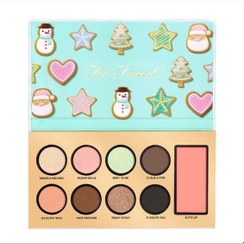 تصویر پالت سایه توفیسد (اصل) مدل کریسمس TOO FACED CHRISTMAS BAKED - Sugar cookie TOO FACED CHRISTMAS BAKED