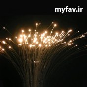 تصویر فیبر نوری انتقال نور جهت نور پردازی‌ ،دکوراتیو و پروژه های الکترونیکی 